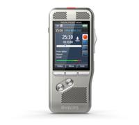 Dictafono Philips DPM8100 2 microfoni 700h display TFT 2.4" Argento