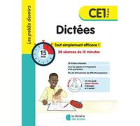Dictées CE1: 28 séances de 15 minutes