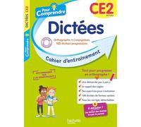 Dictées CE2: Cahier d'entraînement