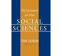 Dictionary of the Social Sciences (Copertina rigida)