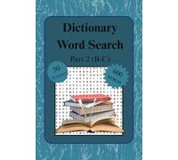 Dictionary Word Search Puzzle Book: Part 2 (B-C) | Fun and Educational Word Find Puzzles for Teens and Adults