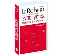 Dictionnaire des synonymes, nuances et contraires: Bound 'Library' edition