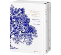 Dictionnaire historique de la langue française: Coffret en 2 volumes