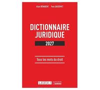Dictionnaire juridique 2027: Tous les mots du droit