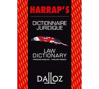 Dictionnaire Juridique Francais-anglais / Anglais-francais: Law Dictionary French-english/English-french Harrap's - Dalloz