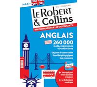 Dictionnaire Le Robert & Collins Anglais: Maxi+