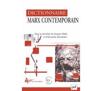 Dictionnaire Marx contemporain