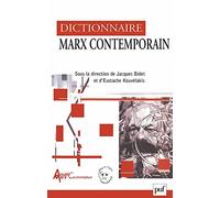 Dictionnaire Marx contemporain