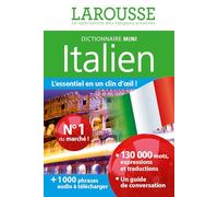 Mini dictionnaire italien: Français-italien, italien-français