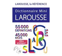 Dictionnaire Mini Larousse