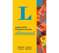 Dictionnaire Scolaire Allemand: Deutsch - Französisch / Französisch - Deutsch