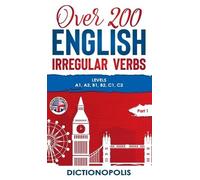 Dictionopolis Over 200 English Irregular Verbs (Copertina rigida)