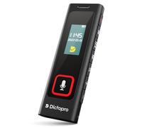 DictoPro Registratore vocale X200, registratore digitale ad attivazione vocale, 32 GB, batteria 582H, riduzione del rumore, registratore audio portatile con microfono per lezioni, riunioni, interviste