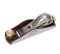 DICTUM pialla ad una mano angolo basso 12° - pialla compatta con ferro giapponese SK4 da 25 mm, corpo in ghisa, ideale per finiture e bordi