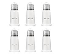DiCUNO E27 Portalampada 5 CM extension, E27 Prolunga per presa lampada standard, Estensione della lampadina, Adattatore per portalampada, Pacchetto di 6