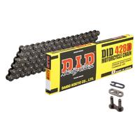 DID 428D Moto Standard-Kette 428 Divisione 130 Maglie Aperto Con Chiusura a Clip
