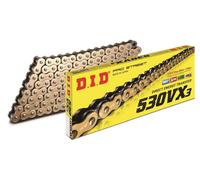 DID 50(530)VX3G&B-100 CATENA D'ORO (100 MAGLIE) X-RING (APERTA + CRIMP)