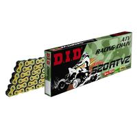 DID 520 ATV2 G B Moto Quad Atv Catena Oro Aperto + Chiusura a Clip 098 Maglie