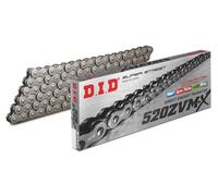DID 520 ZVM-X B&B Catena Moto X-Ring Grigio Con Rivetto 122 Maglie
