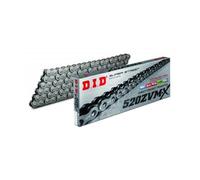 DID 520 ZVM-X Catena Standard Per Moto Grigia Infinita Nera 112 Maglie