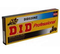 DID 520NZ B&B Standard Catena Moto Nera Con Chiusura A Clip 092 Maglie