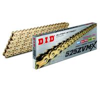 CATENA DID 525ZVM-X (Gold & Gold) - Lunghezza: 110 maglie con giunto a rivetto (ZJ)
