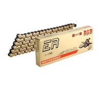 D.I.D Catena 420NZ3 Rinforzata Chiusura a clip Oro/Nero 140 maglie