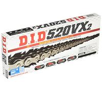 DID - Catena 520 VX2, 112 denti (X-Ring), aperta con chiusura a rivetto