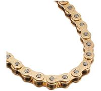 DID 520 ERT3 Standard Moto Catena Oro / Oro Con 110 Maglie E Chiusura a Clip