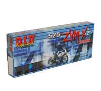 DID - Catena 525 ZVMX, 114 denti (X-ring dorati), all' infinito