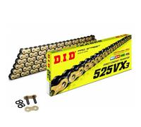 Did 525vx3 Clip X-ring Premium Chain Oro 124 Links