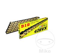 Catena Trasmissione X-ring Oro-nera DID 428VX/136 con chiusura a Clip