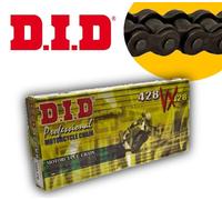 Catena Trasmissione X-ring Oro-nera DID 428VX/130 con chiusura a Clip