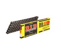 DID Catena di trasmissione 428H Black & Black 74 maglie con giunto a clip RJ