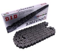 DID Catena DID ZVM-X 520 525 530 argento con chiusura a rivetto