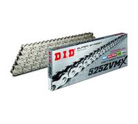 DID Catena di trasmissione ZVM-X 520 525 530 Color argento con chiusura a rivetti