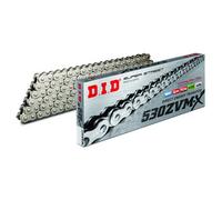 DID Catena DID ZVM-X 520 525 530 argento con chiusura a rivetto