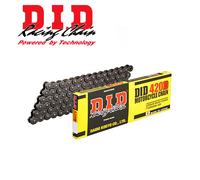 D.I.D Racing Chain – Catena di trasmissione 420D – 90 maglie, giunto a clip (RJ) – Nero