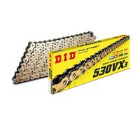 DID CATENA S 530VX3 M100-R PER ROYAL ENFIELD 535 CONTINENTAL GT E3/E4 14-18 ORO/