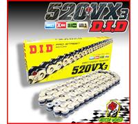 DID CATENA TRASMISSIONE 520 VX3 116 ZB MAGLIE X-RING UNIVERSALE PER MOTO