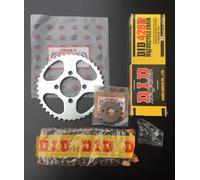 DID H Kit Catena per Honda CBR 125 R, CBR125, JC34, JC39, Anno di Cost. 04-10,
