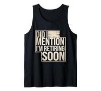 Did I Mention I'm Retiring Soon Dipendente Senior |- Canotta