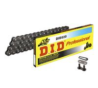 DID Moto Catena Rinforzato 520 Divisione 112 Maglie Aperto + Chiusura a Clip