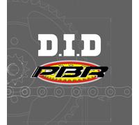 DID / PBR Chain Kit 530vx3 19/42 Reinforced-Standard Posteriore Pignone