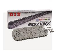 DID X Anello Catena Moto 530ZVM-X Con 122 Ruoli Aperto Con Chiusura a Ribattino