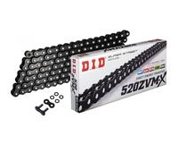 DID X-Ring Catena B&B 520ZVMX/108 Catena Aperta Con Chiusura A Rivetto