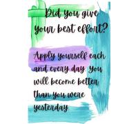 Did you give your best effort