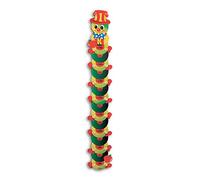 Dida - Bruco Mela, Metro da Parete per Bambini in Legno, Grafico di Crescita fino a 150 cm, Misuratore Altezza Bambino Ideale per la Cameretta