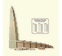Dida - Multibase Piccolo 317 pz - Ecco Il sussidio Adatto per Toccare con Mano e sperimentare, Come Piccoli scienziati, la meraviglia della ripetitività e l’esattezza del calcolo.