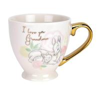 Didascalie in lamina d'oro Ti amo nonna Disney Bambi Set regalo tazza della nonn